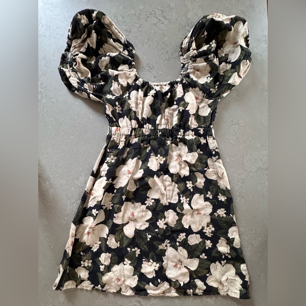 Dove Linen Mini Dress